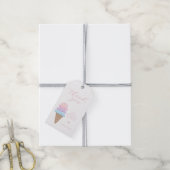 Ijs verjaardags gunstlabels cadeaulabel (Met Touw)