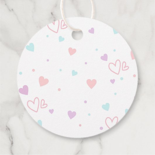 IJs verjaardagsfeestje dank u Bedankjes Labels (Achterkant)