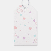 IJs verjaardagsfeestje dank u Cadeaulabel (Achterkant)