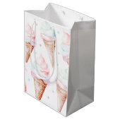 IJs verjaardagsfeestje Medium Cadeauzakje (Achterkant Gekanteld)