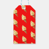 Ijs Vivid rood Cadeaulabel (Achterkant)