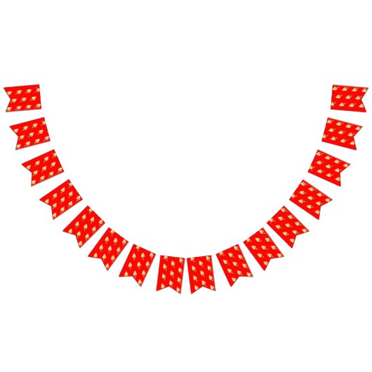 Ijs Vivid rood Vlaggetjes (Alle)