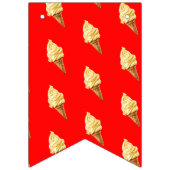 Ijs Vivid rood Vlaggetjes (Eerste vlag)