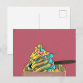 Ijs voor kinderen briefkaart (Voorkant / Achterkant)
