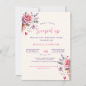 Ijs vrijgezellenfeest dat ze is opgeschept kaart (Voorkant)