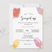 Ijs vrijgezellenfeest dat ze is opgeschept kaart (Voorkant)