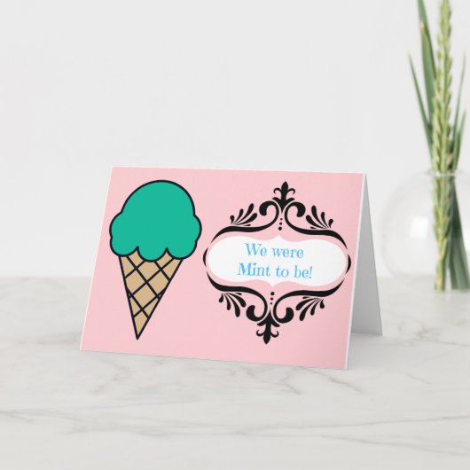 Ijs We waren "mint" om kaart te zijn (Voorkant)