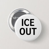 Ijs Weg Ronde Button 5,7 Cm (Voorkant /achterkant)
