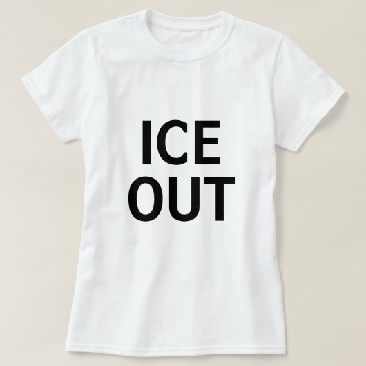 Ijs Weg T-shirt (Design voorkant)