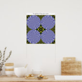 ijs - wereldbollen 4 poster (Keuken)