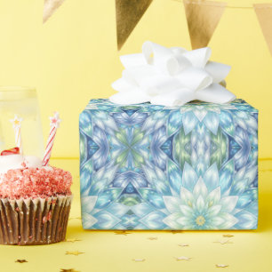Ijs Witte Waterlelie Mandala Cadeaupapier