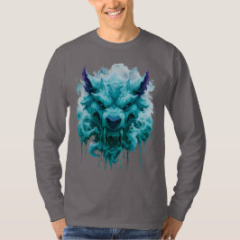 Ijs Wolf Fantasy Lange Mouw T-shirt