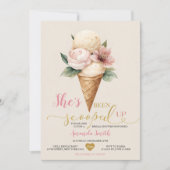 Ijs ze is opgepept Vrijgezellenfeest Kaart (Voorkant)