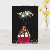 IJs zondag verjaardag Kaart (Gele Bloem)