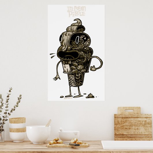 ijsanatomie poster (Keuken)