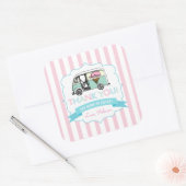 Ijsauto Bedankt Stickers (Envelop)