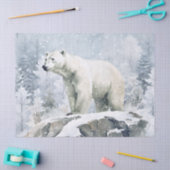 IJsbeer Aquarel Tissuepapier (Craft)