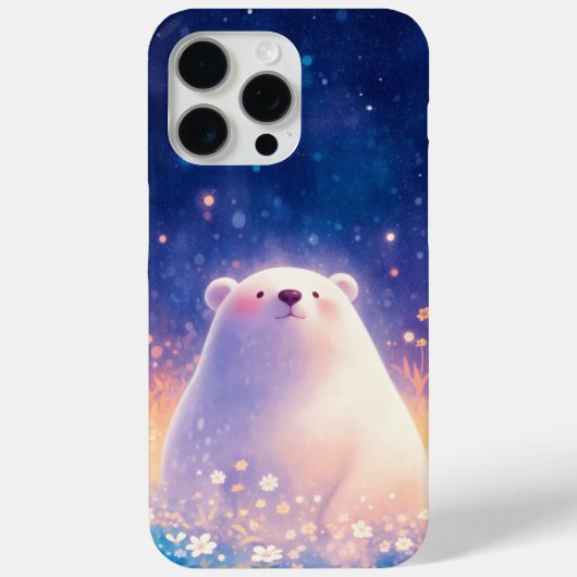 IJsbeer Bloemenwereld Case-Mate iPhone Case (Achterkant)