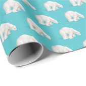 Ijsbeer Cadeaupapier (Rol Hoek)