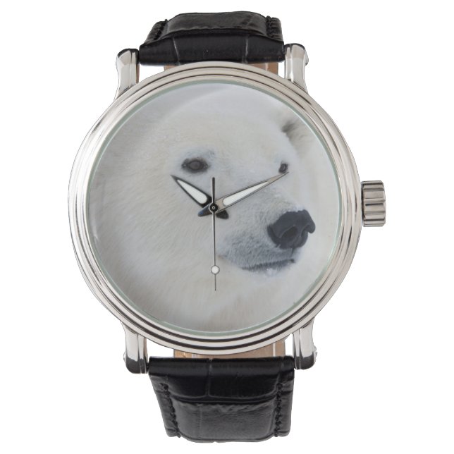 IJsbeer Churchill Horloge (Voorkant)