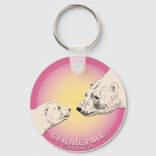 Ijsbeer Churchill Sleutelhanger Souvenir Sleutelha