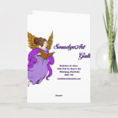 Ijsbeer, de Gelukkige Zoon van de Verjaardag Kaart (Achterkant)