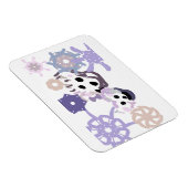 IJsbeer en baby winter Magneet (Rechterzijde)