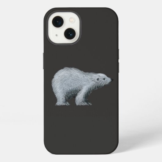 Ijsbeer iPhone hoesje (Achterkant)