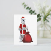 IJsbeer - kerstkaart (Staand voorkant)