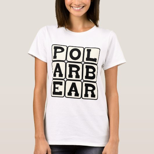 Ijsbeer, Koning van de Kou T-shirt (Voorkant)