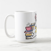 IJsbeer Leest Boek Koffiemok (Links)