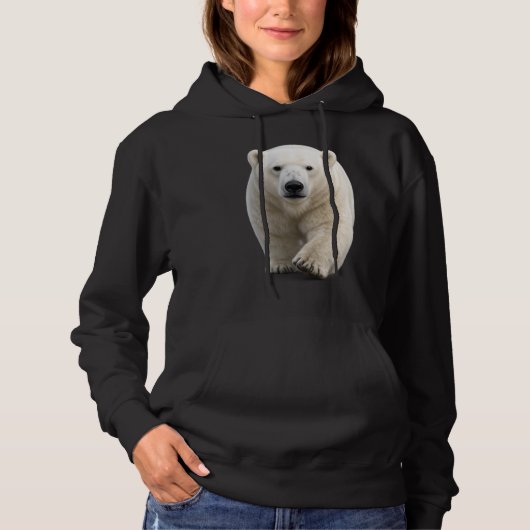 IJsbeer Nadert Hoodie (Voorkant)