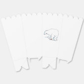 IJsbeer popcorn dozen Bedankdoosjes (Ongevouwen)