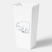 IJsbeer popcorn dozen Bedankdoosjes (Voorkant)