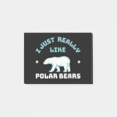 Ijsbeer Post-it® Notes (Voorkant)