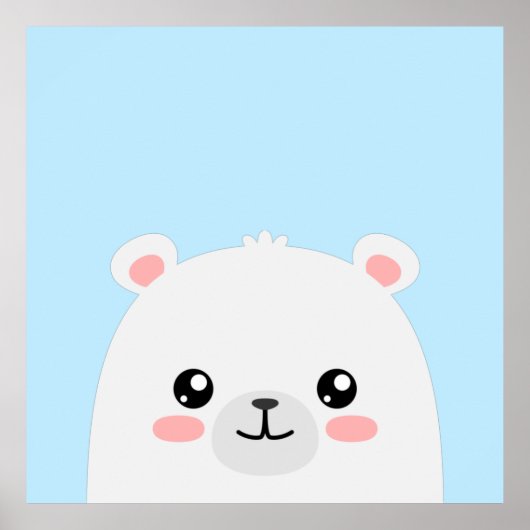 IJsbeer Poster (Voorkant)