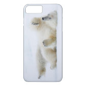 Ijsbeer rollend in de sneeuw, Noorwegen Case-Mate iPhone Case (Achterkant)