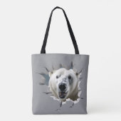 Ijsbeer Tote Bag (Achterkant)