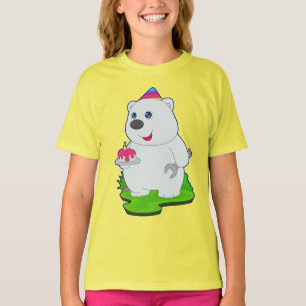 IJsbeer Verjaardagsmonteur T-shirt