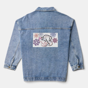 IJsbeer vreugde Denim Jacket