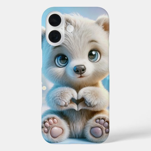IJsbeerwelp  Case-Mate iPhone Case (Achterkant)
