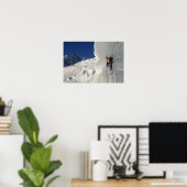 Ijsbeklimming op de Tasman-gletsjer onder Mount Poster (Thuiskantoor)