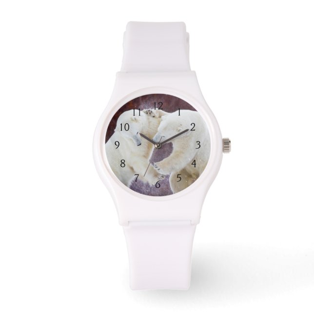 Ijsberen sparren 2 horloge (Voorkant)