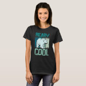 Ijsberen zijn super cool t-shirt (Voorkant volledig)
