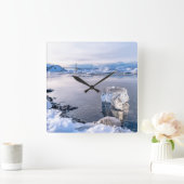 IJsberg bij Jökulsárlón-gletsjer Vierkante Klok (Huis)