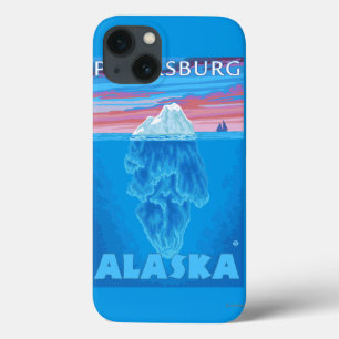 Ijsberg dwarsdoorsnede - Petersburg, Alaska Case-Mate iPhone Case