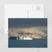 Ijsberg in het begin van de Drake Passage net Briefkaart (Voorkant / Achterkant)
