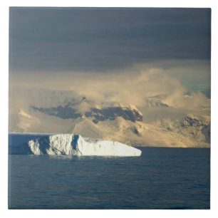 Ijsberg in het begin van de Drake Passage net Tegeltje