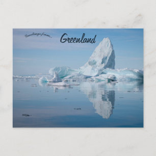 Ijsberg in Ilulissat Groenland Briefkaart