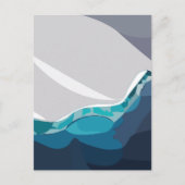 IJsberg oceaanlandschap Briefkaart (Voorkant)